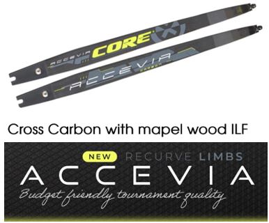 Core Recurve Bueben Accevia Cross Carbon-Wood ILF