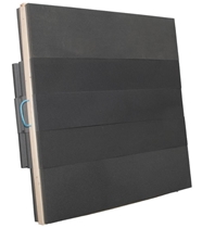 Domino A.5H/3XHD  - 132x132x14,5/24,5 cm.