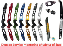 Danage Bue Recurve Advanced ILF PRO - Skydeklar