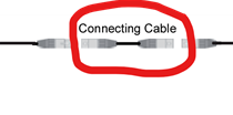 Danage Connecting Cable (0.35m.)