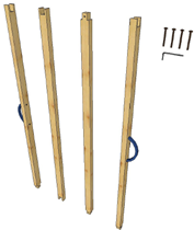 Domino Frame Type A - 132x132 cm.