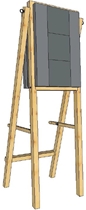 Domino Stand Type E/D 180 i højden
