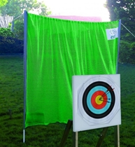 Danage Fangnet / Pilefang 2,7 x 2,5 Meter M/Stativ