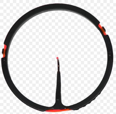 AXCEL AVX-41 Scope Fiber Optic Ring .019 RED