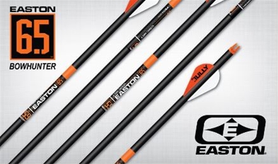 Easton Monteret Skaft 6.5 Bowhunter - 6 stk./pk.