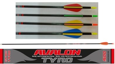 Avalon Pil Tyro Recurve 6% rabat v. 12 stk