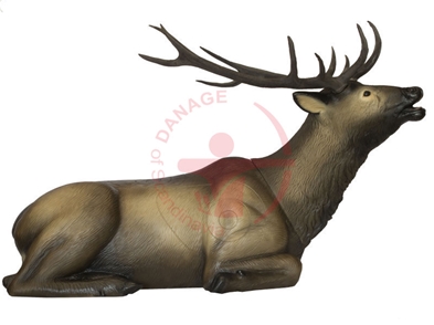 SRT 3D Bedded Elk / GROUP 1 - L155CM H55CM