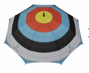 JVD Paraply med Target Motiv