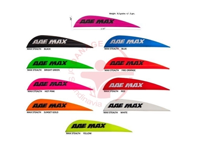 AAE Fane Max Stealth 2.6" - 10% ved 50 pk.