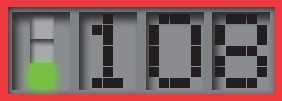 Danage TIMER/ABC Display (incl. Stand) - Large