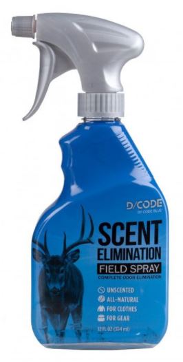 Code Blue Unscented Field Spray 12oz/340 ml.