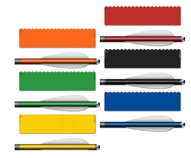 Socx Wrap Wave Edge Neon 8.0 mm. 12/Pk.