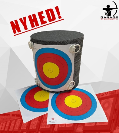 Domino Target Center M./3 stk 40 cm spot mm.