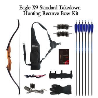 Sanlida X9 Eagle Jagt Recurve M./Tilbehør&Pile