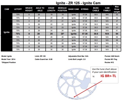 Hoyt Charger Module Chart