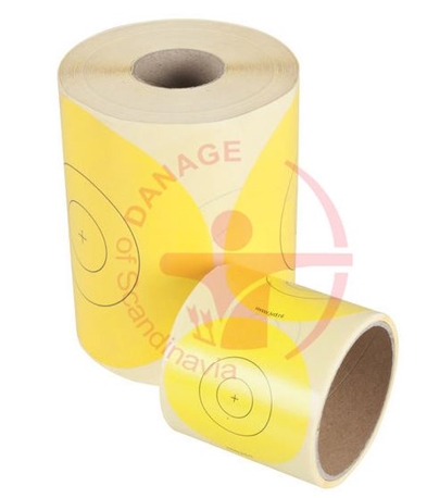 JVD Ansigt Sticker 60 cm / 10 stk.
