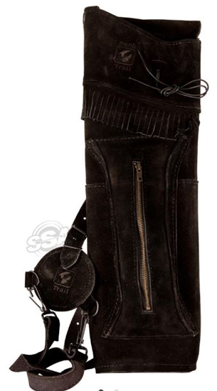 Buck Trail Rygkogger RH Black