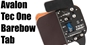 Avalon Barebow Fingerlap Tec One - Prime Leather