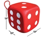 Morrel Skyde Terning HIGH Roller 33x33x33 Cm.